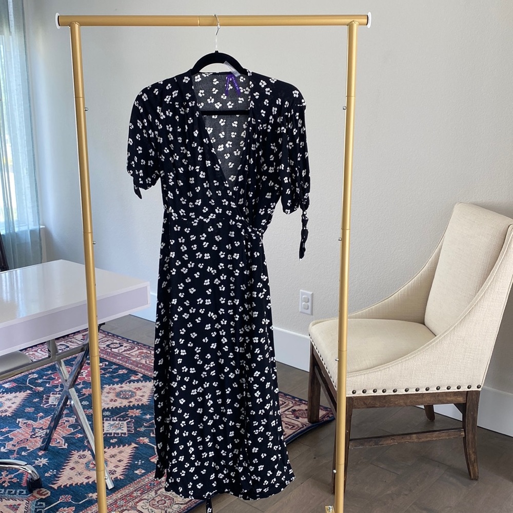 Seraphine Maternity Wrap Dress